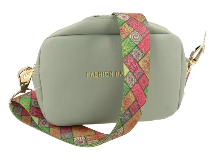 Pasek do torebki AZTEC 40mm ZEPNIJ srebrny