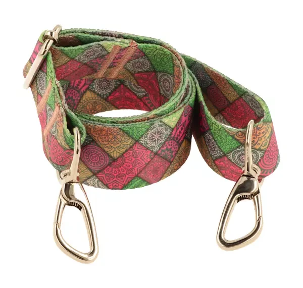 Pasek do torebki AZTEC 40mm ZEPNIJ srebrny