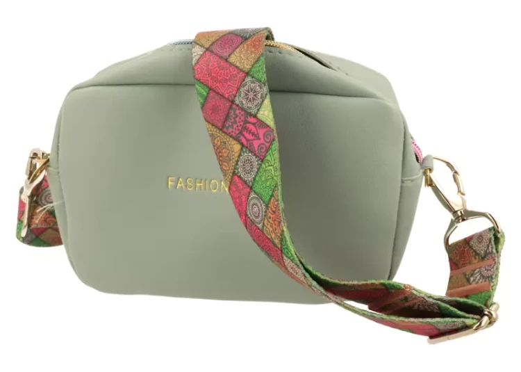 Pasek do torebki AZTEC 40mm ZEPNIJ srebrny