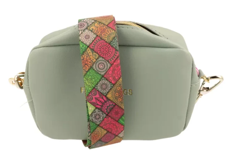 Pasek do torebki AZTEC 40mm ZEPNIJ srebrny