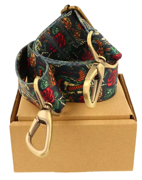 Pasek do torebki Hallo MEKSYK 40mm ZEPNIJ stare złoto