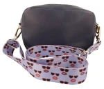 Pasek do torebki USTA 40mm ZEPNIJ srebrne