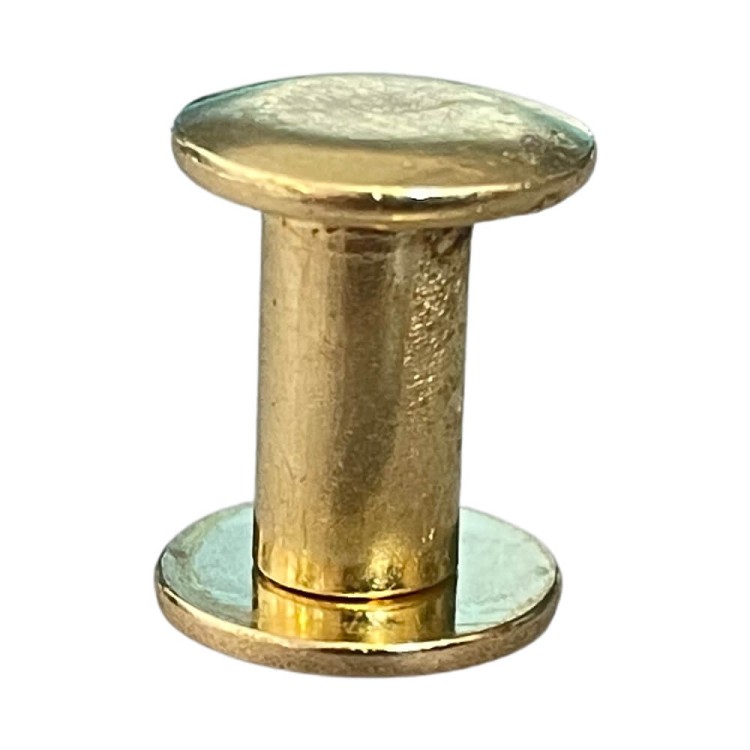 Nity skręcane Śrubka 12mm Złoty 5szt