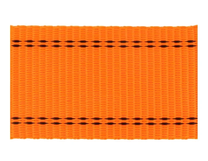 Taśma Poliestrowa 45mm Szelki Asekuracyjne Pomarańcz
