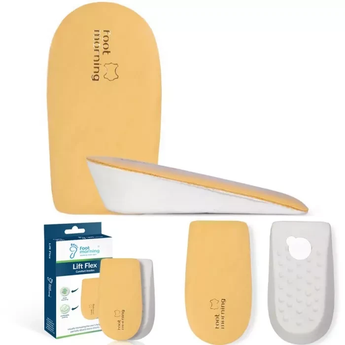 Podpiętki Amortyzujące Lift Flex 20mm Skóra garbowana