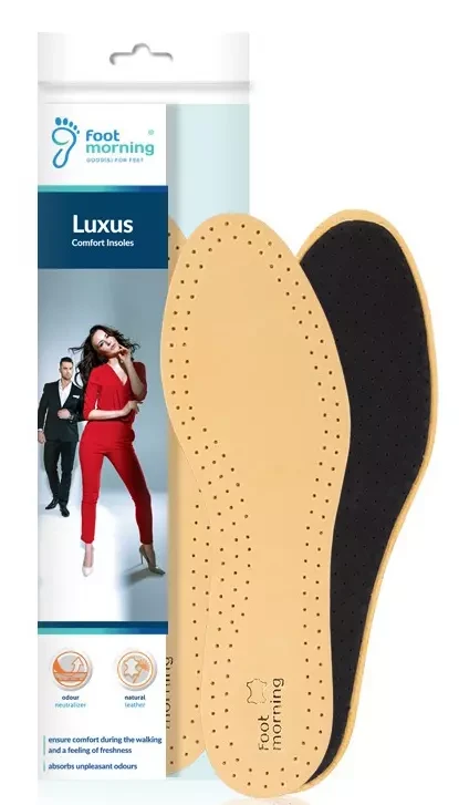 Wkładki do butów Skóra Garbowana Roślinnie Luxus