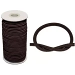 GumoSznurek Poliestrowy 5mm C.brąz 50mb