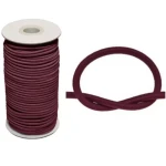 GumoSznurek Poliestrowy 2mm Bordo 50mb
