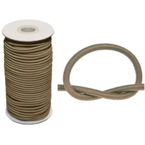 GumoSznurek Poliestrowy 2mm C.beż 50mb