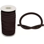 GumoSznurek Poliestrowy 2mm C.brąz 50mb