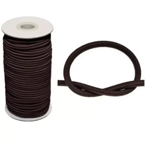 GumoSznurek Poliestrowy 2mm C.brąz 50mb