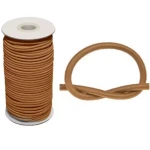 GumoSznurek Poliestrowy 2mm Rudy 50mb