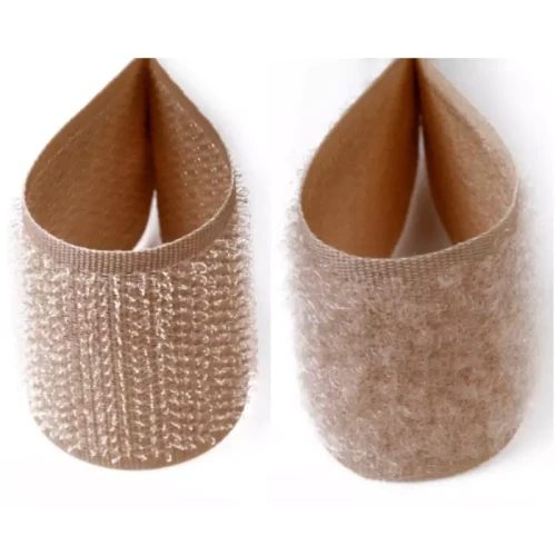 Taśma Rzepowa 50mm Beż 25mb Komplet RZEP