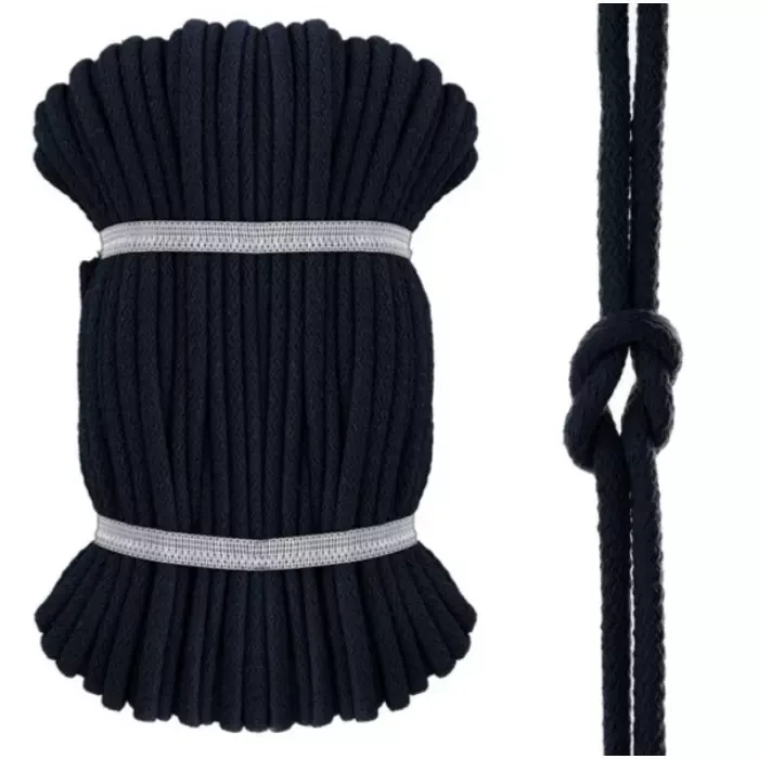Sznurek bawełniany 8mm Linka Bawełna 50mb