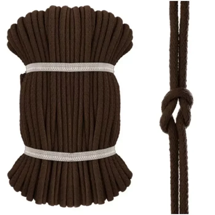 Sznurek bawełniany 8mm Linka Bawełna 50mb