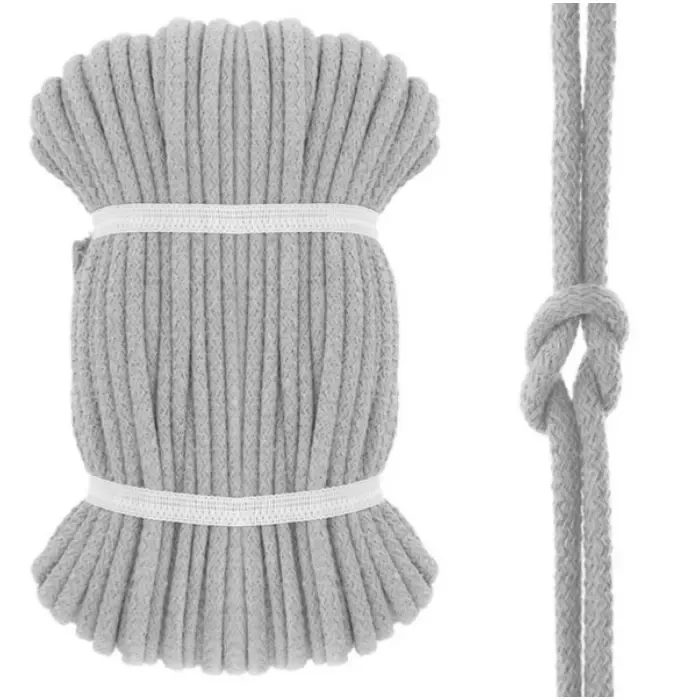 Sznurek bawełniany 8mm Linka Bawełna 50mb