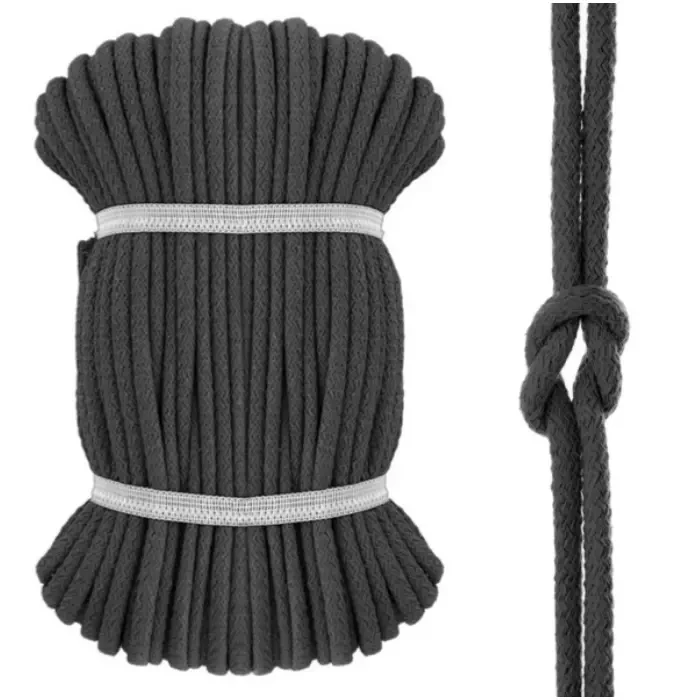 Sznurek bawełniany 8mm Linka Bawełna 50mb