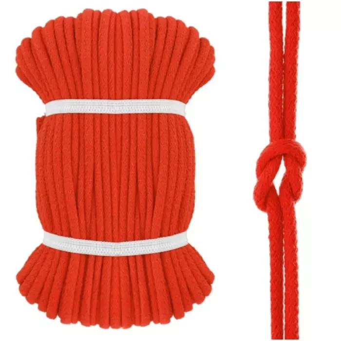 Sznurek bawełniany 8mm Linka Bawełna 50mb