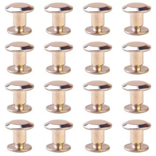 Nit skręcany Nity Śrubka 5mm Srebrny 20szt