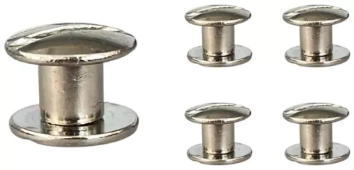 Nity skręcane Śrubka 8mm Srebrny 5szt