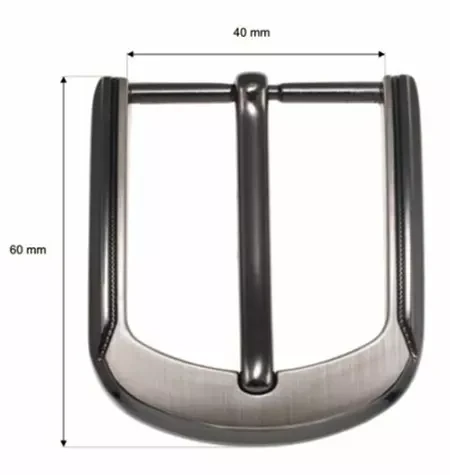 Klamra 40mm do paska Nierdzewna Pasek