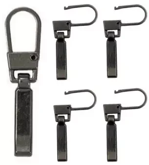 Zawieszka naprawa Suwaka zamka C.nikiel 5szt