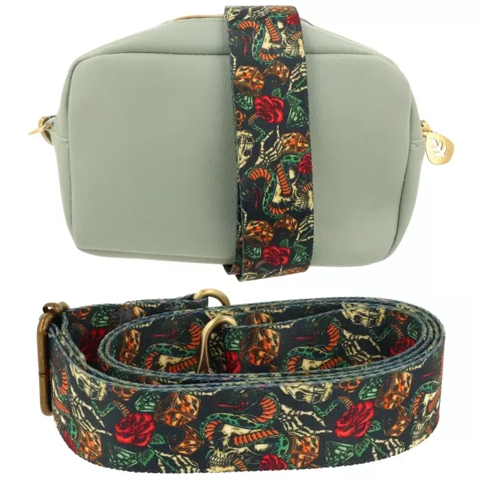 Pasek do torebki Hallo MEKSYK 40mm ZEPNIJ stare złoto