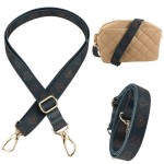 Pasek do torebki GeoFigury 25mm ZEPNIJ srebrne