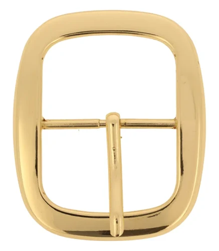 Klamra do paska 40mm Damska z Szlufką Złota