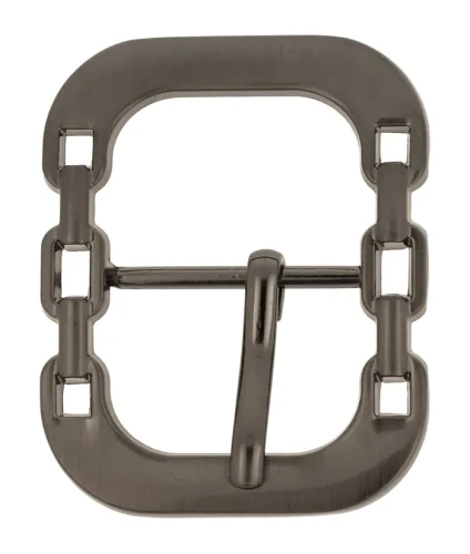 Klamra do paska 30mm Damska Szlufka Ciemna Satyna Łańcuch