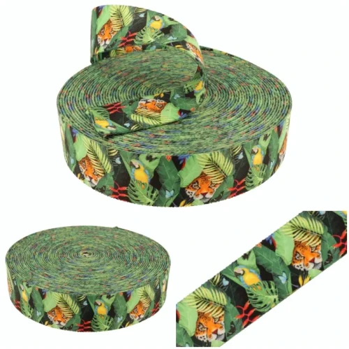 Taśma Nośna z Nadrukiem Sublimacyjnym TROPICAL 30mm