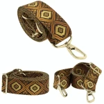 Pasek do torebki 40mm ORNAMENT regulowany ZEPNIJ