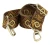 Pasek do torebki 40mm ORNAMENT regulowany ZEPNIJ
