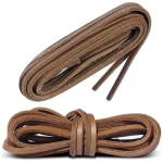 Sznurówki Skórzane Rzemyk 120cm Naturalne