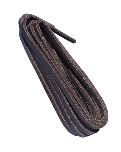 Sznurówki Skórzane Rzemyk 140cm Brązowe