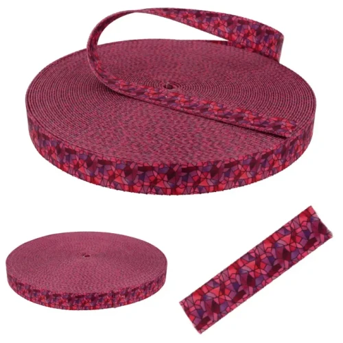 Taśma Nośna z Grafiką WITRAŻ 25mm Sublimacja