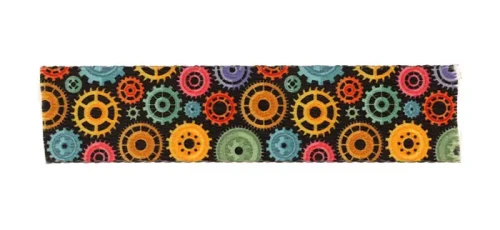 Taśma Nośna z Grafiką ZĘBATKI 25mm Sublimacja