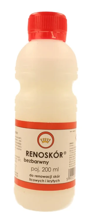 Lakier Wykończeniowy do Skór Bezbarwny POŁYSK 200ml