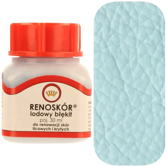 Farba do skóry licowej Renoskór WILBRA 30 ml elastyczna, półmat, odporna na wodę i zginanie