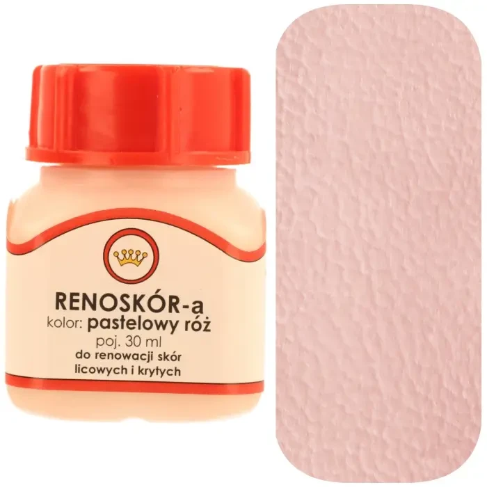 Farba do skóry licowej Renoskór WILBRA 30 ml elastyczna, półmat, odporna na wodę i zginanie