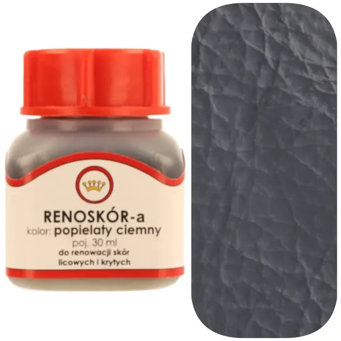 Farba do skóry licowej Renoskór WILBRA 30 ml elastyczna, półmat, odporna na wodę i zginanie