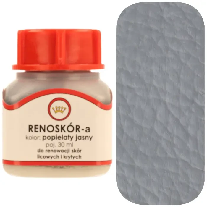 Farba do skóry licowej Renoskór WILBRA 30 ml elastyczna, półmat, odporna na wodę i zginanie