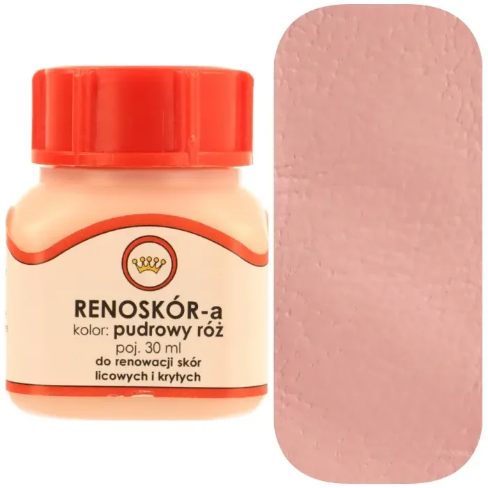 Farba do skóry licowej Renoskór WILBRA 30 ml elastyczna, półmat, odporna na wodę i zginanie