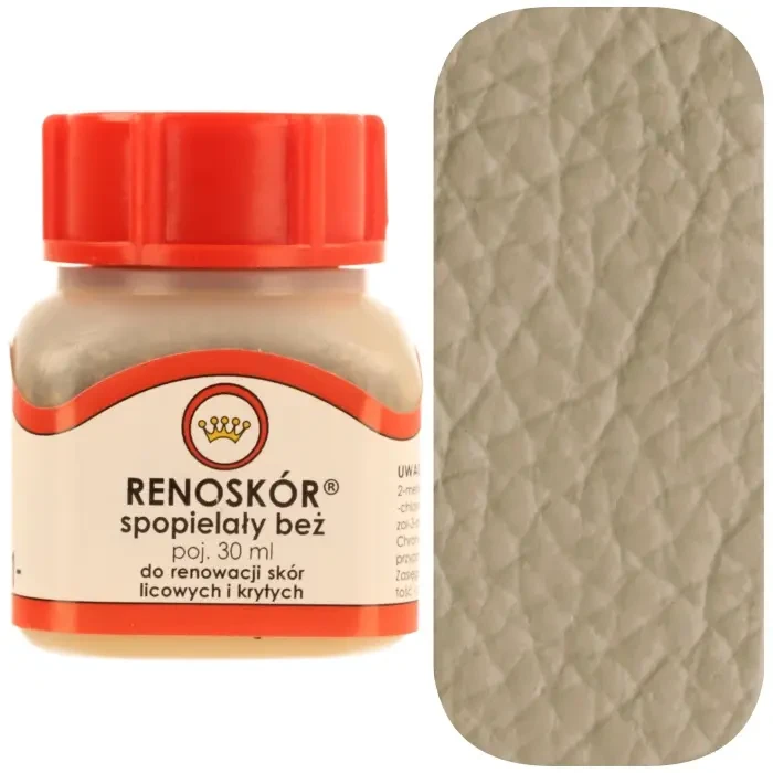 Farba do skóry licowej Renoskór WILBRA 30 ml elastyczna, półmat, odporna na wodę i zginanie