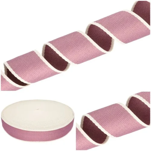 Taśma Nośna 38mm Bawełniana Poliester 5mb Jasny Wrzos