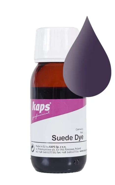 Farba do Zamszu Nubuku Weluru Kaps Suede Dye 12 kolorów