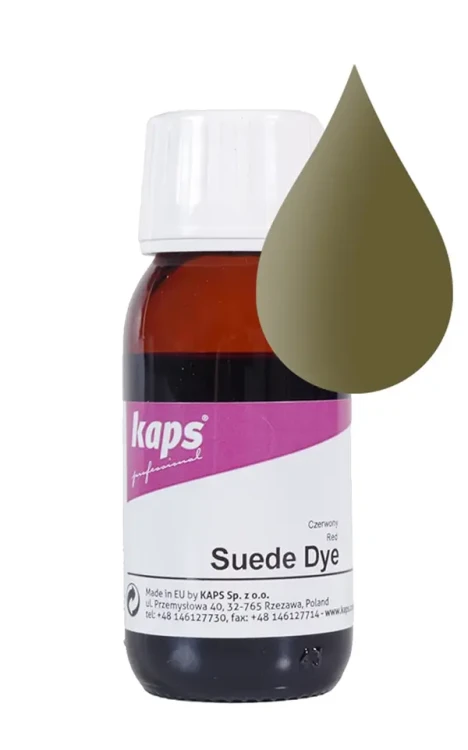 Farba do Zamszu Nubuku Weluru Kaps Suede Dye 12 kolorów