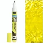 Pisak z farbą do Skóry i EkoSkóry Marker Pebeo ŻÓŁTY Fluo