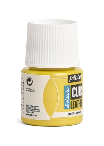 Farba Akrylowa 45ml Skóra EkoSkóra Pebeo DUOCHROME Żółty Fiolet Customizacja