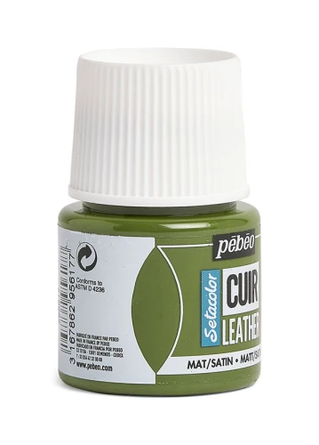 Farba Akrylowa 45ml Skóra EkoSkóra Pebeo KHAKI Customizacja